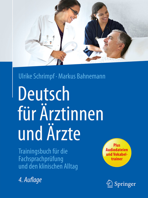 Cover image for Deutsch für Ärztinnen und Ärzte
